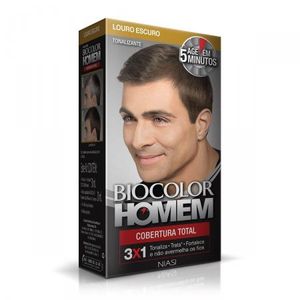 Tonalizante Biocolor Homem Cobertura Total louro escuro
