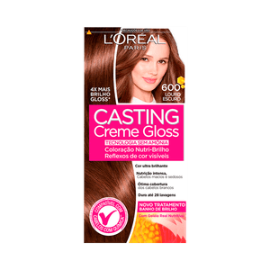 Tintura Casting Creme Gloss Loreal Nº 600 Louro Escuro