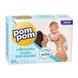 Sabonete Infantil Pom Pom Hidratante Barra, 80g