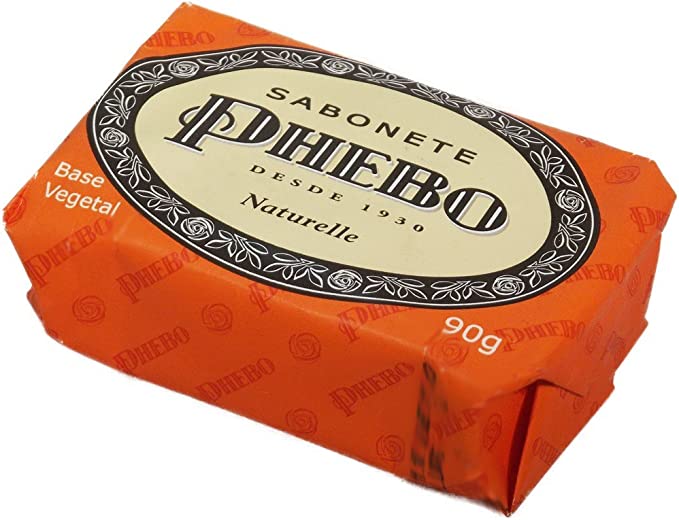 Sabonete Phebo Tradicional naturelle, barra, 1 unidade com 90g - Imagem 1
