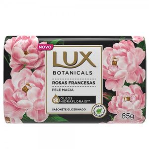 Sabonete Glicerinado Lux Botanicals Rosas Francesas, Barra, 85g