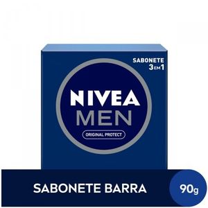 Sabonete 3 Em 1 Nivea Men Original Barra 90g