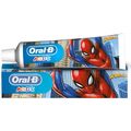 Creme Dental Com Flúor Chiclete Spider-Man Oral-B Kids Caixa 50G
