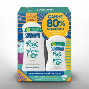 Protetor Solar Sundown Kit Praia e Piscina