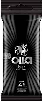 Preservativo Olla Lubrificado Large, 6 Unidades - Imagem 1