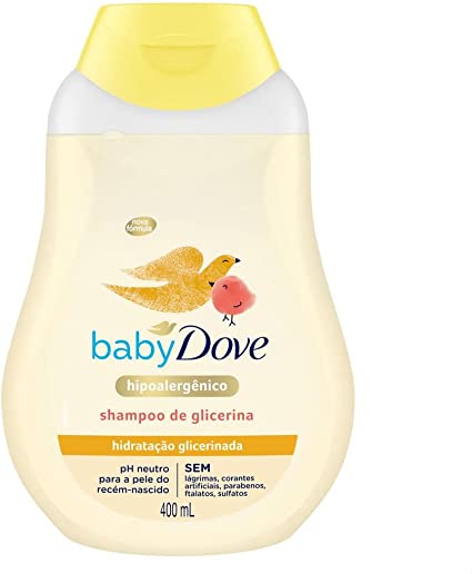 Shampoo Dove Baby Hidratacao Glicerinada 400ml - Imagem 1