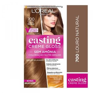 Tintura Casting Creme Gloss Loreal N° 700 Louro Natural
