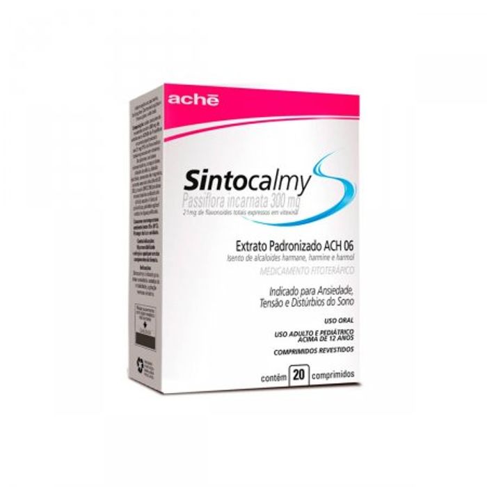 Sintocalmy 300mg - 20 Comprimidos - Imagem 1