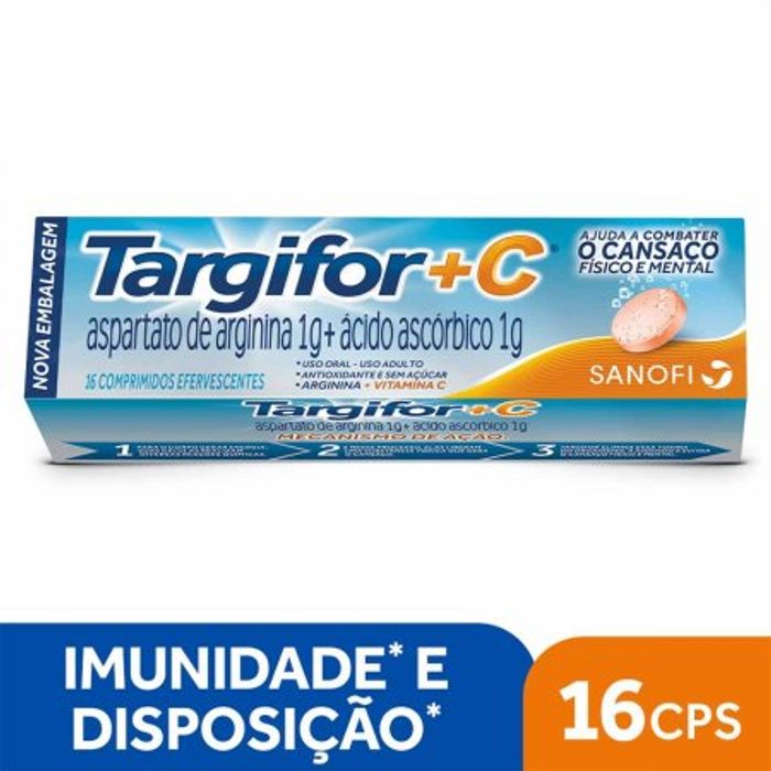 Targifor C 1 + 1g - 16 Comprimidos Efervescentes - Imagem 1