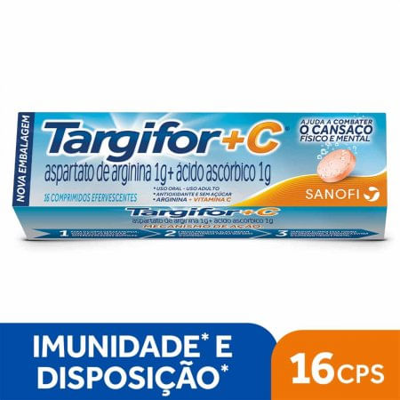 Targifor C 1 + 1g - 16 Comprimidos Efervescentes - Imagem 1