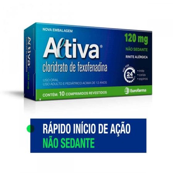 Altiva 120mg - Caixa com 10 Comprimidos Revestidos - Imagem 1