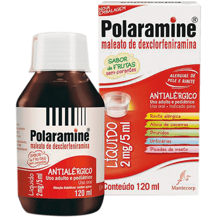 Polaramine 0,4mg/ml - 1 Solução Oral - Imagem 1