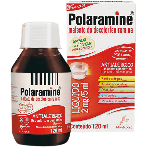Polaramine 0,4mg/ml - 1 Solução Oral - Imagem 1