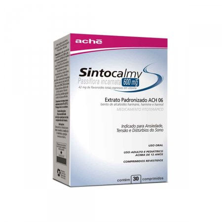 Sintocalmy 600mg - 30 Comprimidos Revestidos - Imagem 1