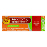 Redoxon 2g - 10 Comprimidos Efervescentes