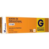 Acetato de Hidrocortisona 10mg/g - 1 Creme Dermatológico