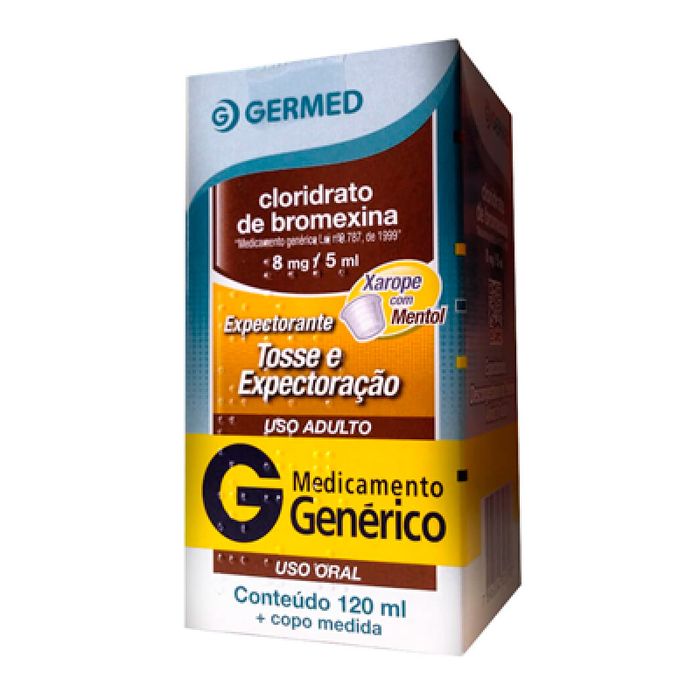 Cloridrato de Bromexina 1,6mg/ml - 1 Xarope - Imagem 1