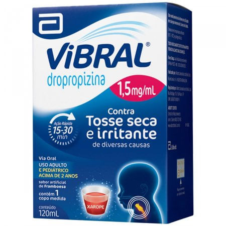 Vibral 1,5mg/ml - 1 Xarope - Imagem 1