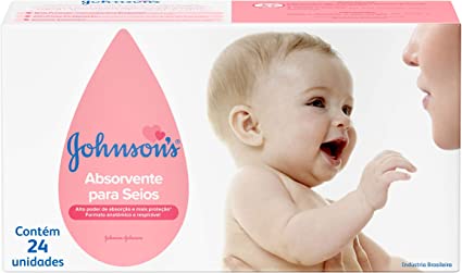 Absorvente Para Seios Johnsons 's com 24 Unidades - Imagem 1