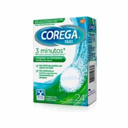 Limpador de Dentadura Corega Tabs Antibacteriano 24 Comprimidos Efervescentes tabs - Imagem 1