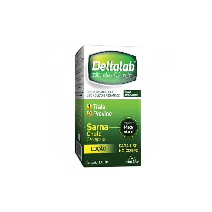 Deltalab 0.2MG/ML Loção tópica - Frasco com 100 mL - Imagem 1