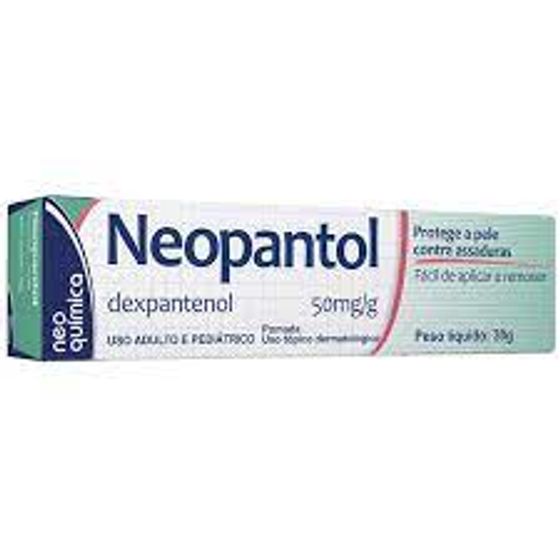 Neopantol 50MG/G Pomada dermatológica - Bisnaga com 30 g - Imagem 1