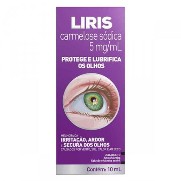 Liris 5MG/ML Solução oftálmica - Frasco com 10 mL - Imagem 1