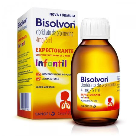 Bisolvon 0.8MG/ML Xarope - Frasco com 120 mL - Imagem 1