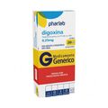 Digoxina 0.25mg Comprimido - Caixa com 20 Comprimidos