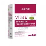 Vita E 400MG Cápsula mole - Frasco com 30 Cápsulas