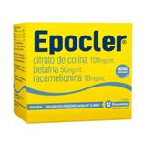 Epocler (100 + 50 + 10)mg/mL Solução oral - 12 Flaconetes com 10 mL
