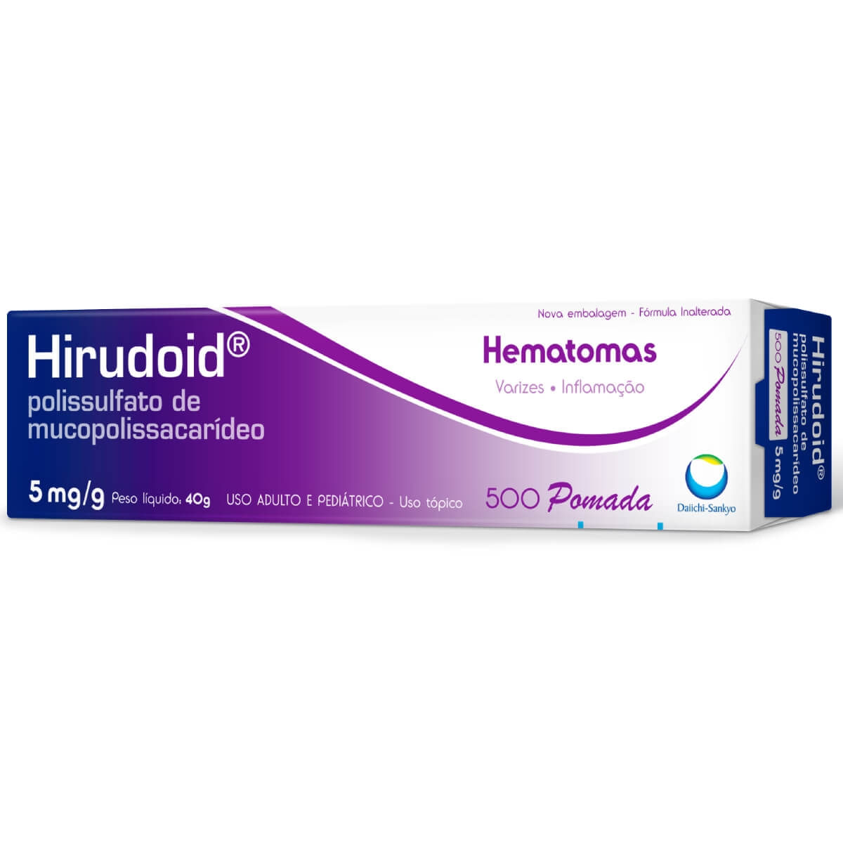 Hirudoid 3MG/G Gel dermatológico - Bisnaga com 40 g - Imagem 1