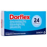 Dorflex 50MG + 300MG + 35MG Comprimido simples - Caixa com 24 Comprimidos