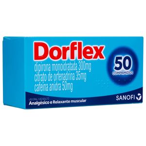Dorflex 50MG + 300MG + 35MG Comprimido simples - Caixa com 50 Comprimidos