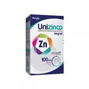 Unizinco 17.6MG/ML Solução - Frasco com 100 mL