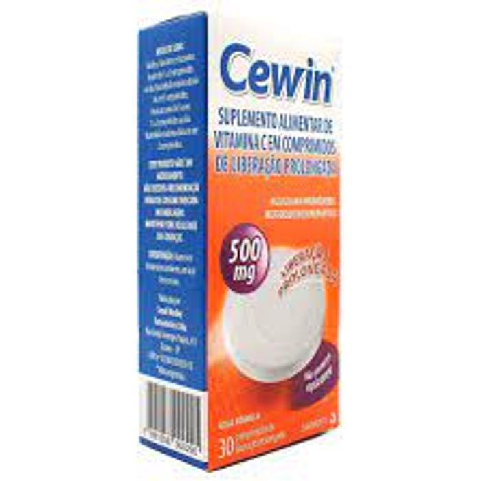 Targifor Cewin 500MG Comprimido de ação prolongada - Caixa com 30 Comprimidos - Imagem 1