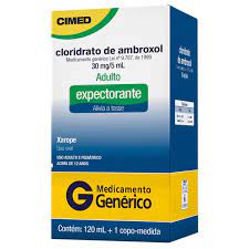Cloridrato de Ambroxol 30MG/5ML Xarope - Frasco com 120 mL - Imagem 1