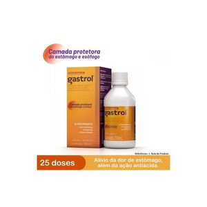 Gastrol 50MG/ML + 180MG/ML + 125MG/ML Suspensão oral - Frasco com 250 mL