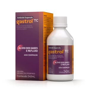 Gastrol TC 5MG/ML + 37MG/ML + 40MG/ML Suspensão oral - Frasco com 240 mL