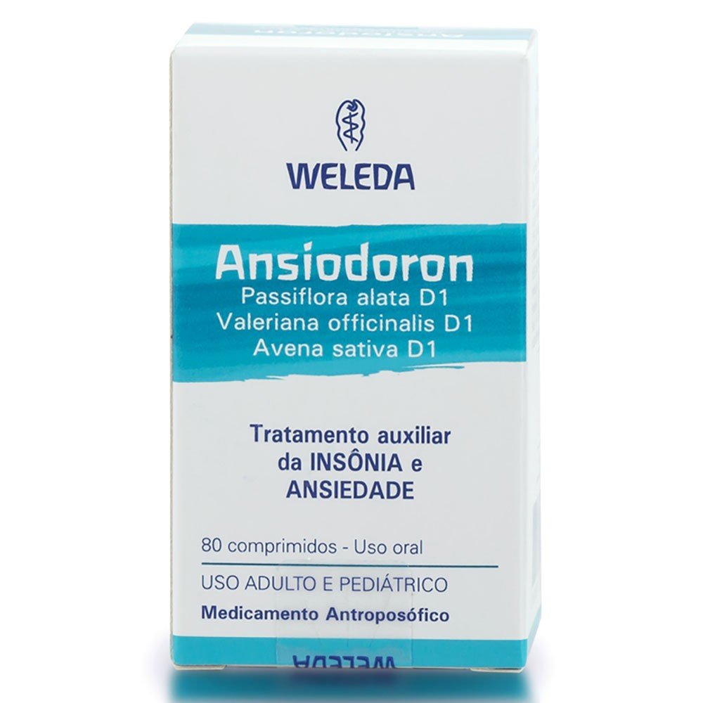 Ansiodoron 0.25g/g - 80 Comprimidos Simples - Imagem 1