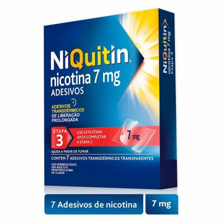 Niquitin 7MG Adesivo transdérmico - Envelope com 7 Adesivos - Imagem 1
