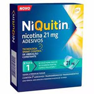 Niquitin 21MG Adesivo transdérmico - Envelope com 7 Adesivos