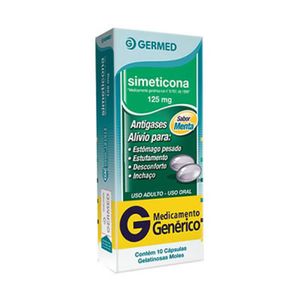 Simeticona 40mg - Caixa com 20 Comprimidos