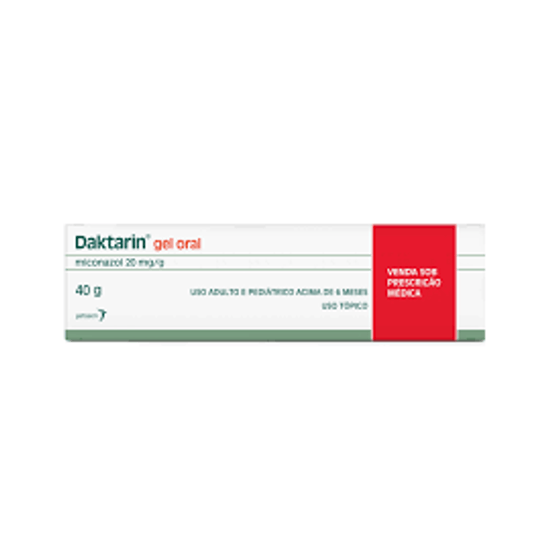 Daktarin 20mg/g Gel Oral Bisnaga com 40g - Imagem 1