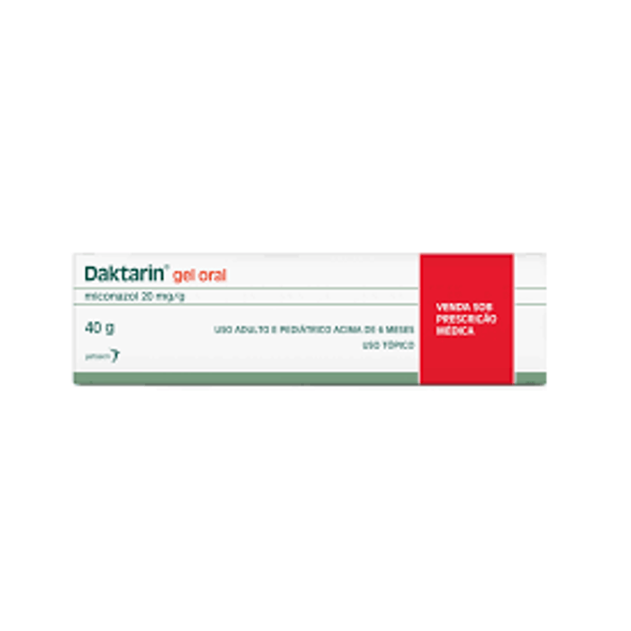 Daktarin 20mg/g Gel Oral Bisnaga com 40g - Imagem 1