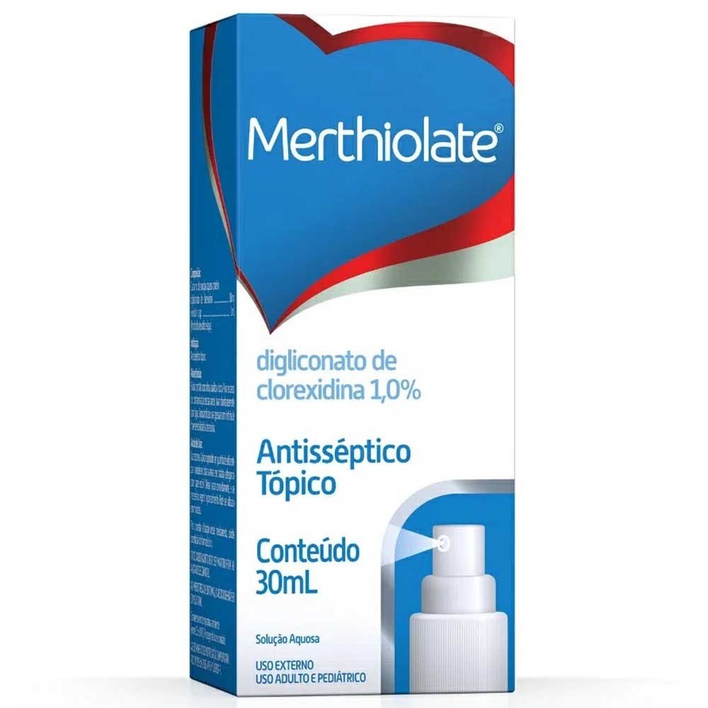 Antisséptico Tópico Merthiolate Spray Com 30Ml - Imagem 1