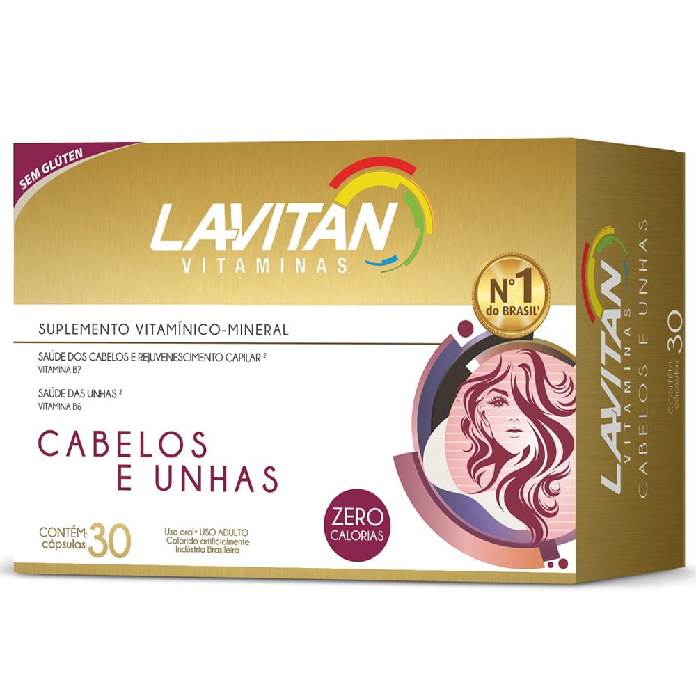 Lavitan Hair 30 Cápsulas - Imagem 1