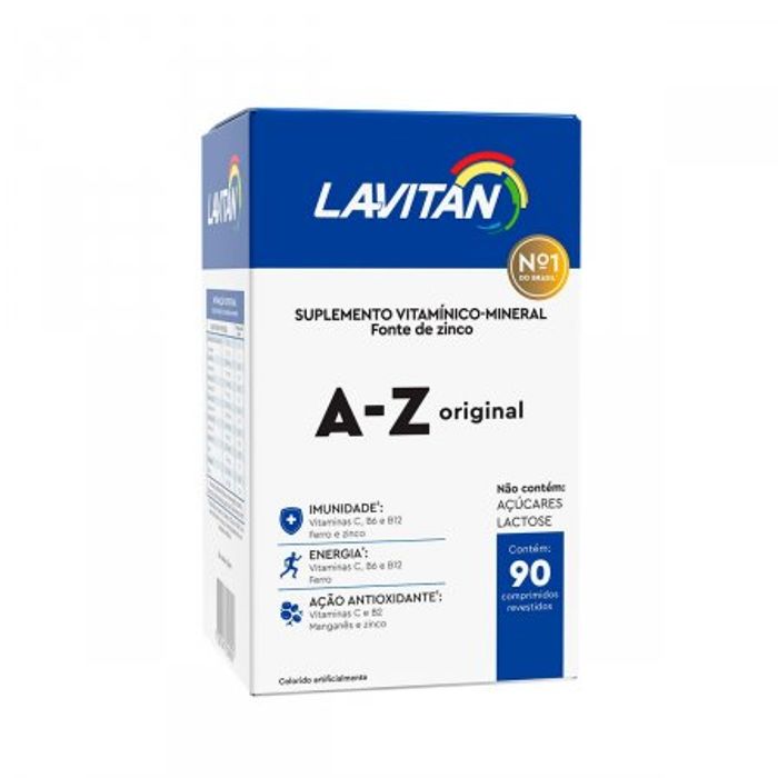 Lavitan A-Z Mais 90 Comprimidos - Imagem 1