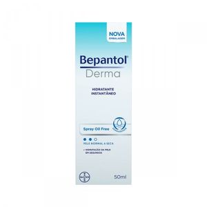 Bepantol Derma Solução Spray Pele Normal e Seca Frasco com 50mL