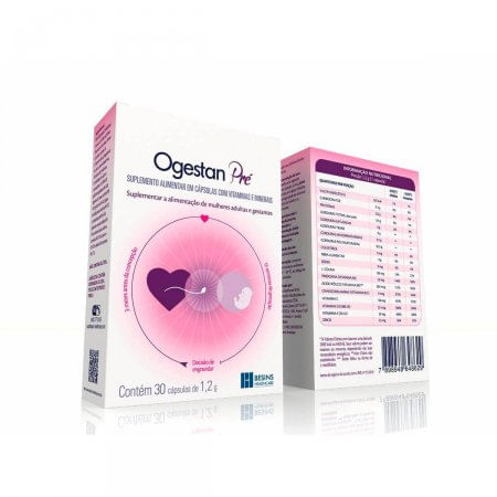 Ogestan Pré 30 Cápsulas - Imagem 1